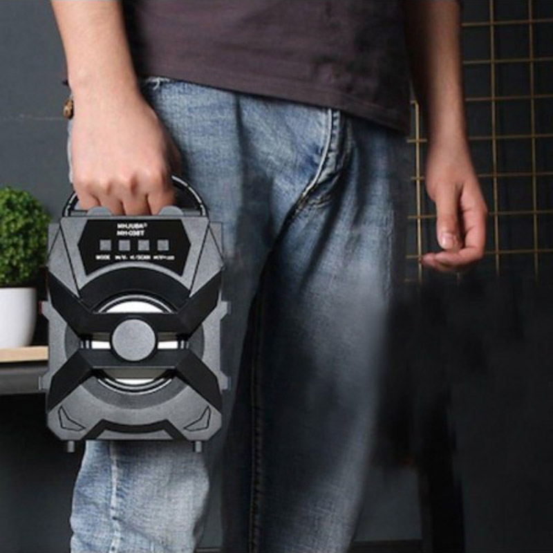 Mini Ηχοσύστημα Bluetooth 5W USB/SD/AUX Multimedia Portable Speaker
